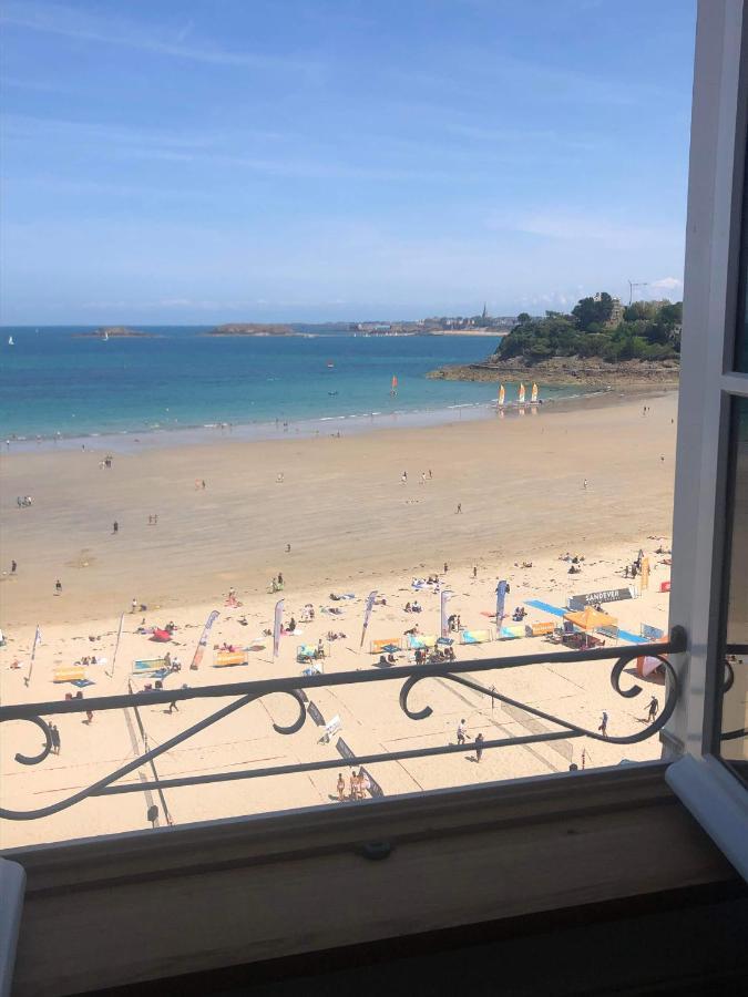Le Royal XIX Dinard Vue Mer Luxe Exteriör bild