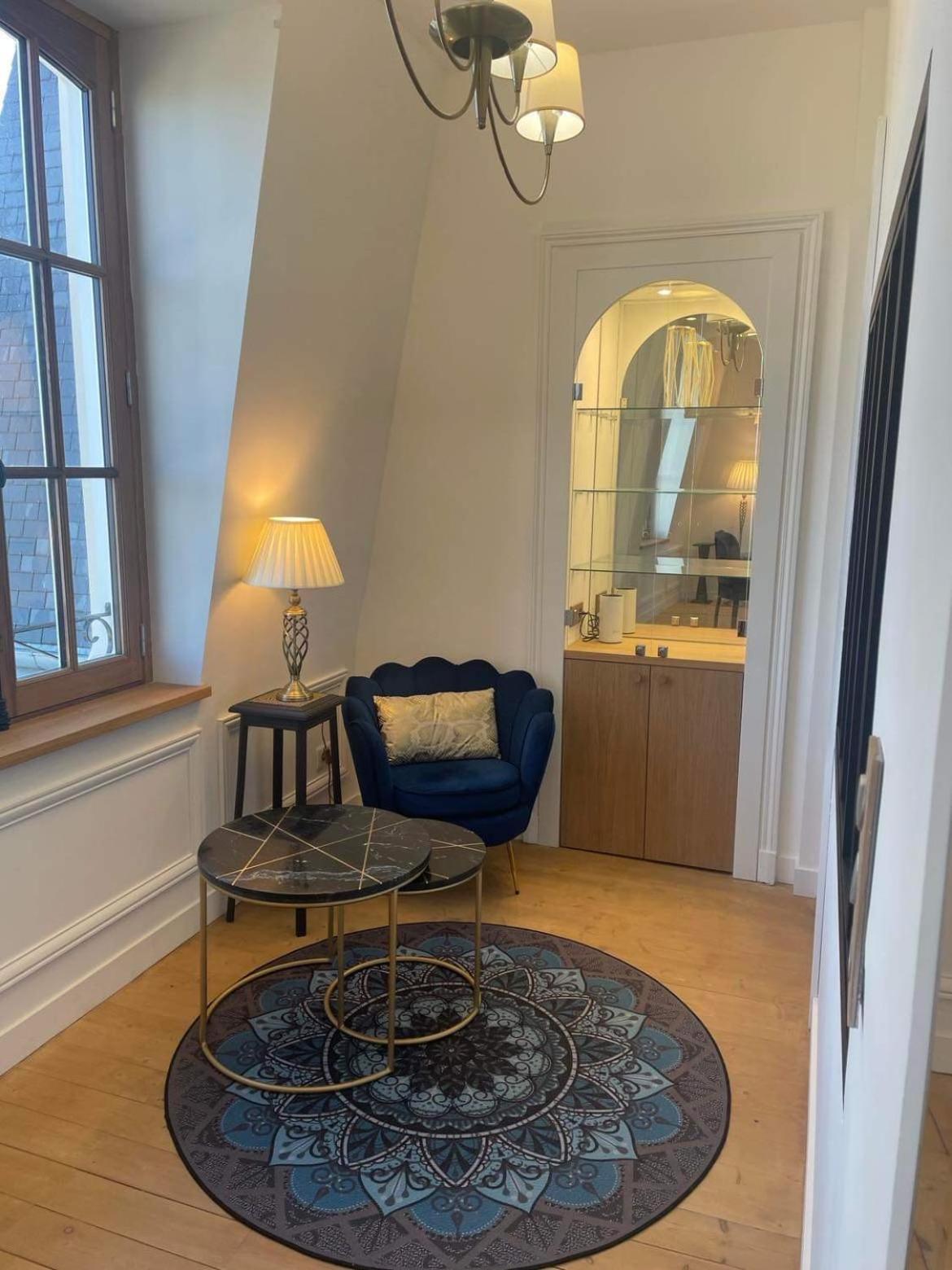 Le Royal XIX Dinard Vue Mer Luxe Exteriör bild